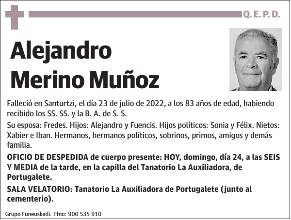 Alejandro Merino Muñoz