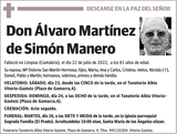 Álvaro  Martínez  de  Simón  Manero