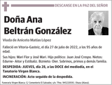 Ana  Beltrán  González