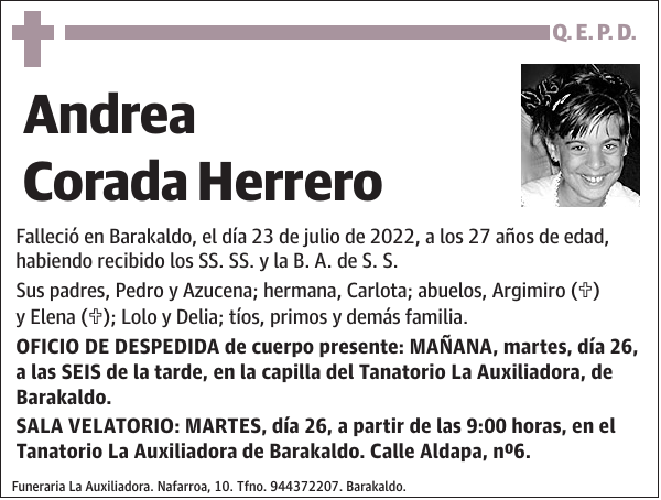 Andrea Corada Herrero