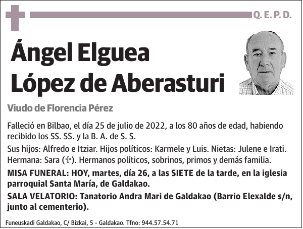 Ángel Elguea López de Aberasturi