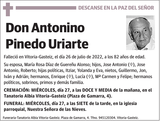 Antonino  Pinedo  Uriarte