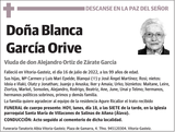 Blanca  García  Orive
