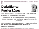 Blanca  Puelles  López