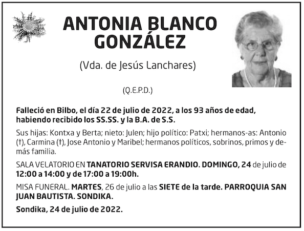 Blanco González