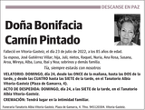 Bonifacia  Camín  Pintado