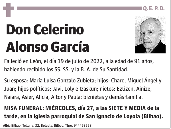 Celerino Alonso García