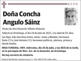 Concha  Angulo  Sáinz