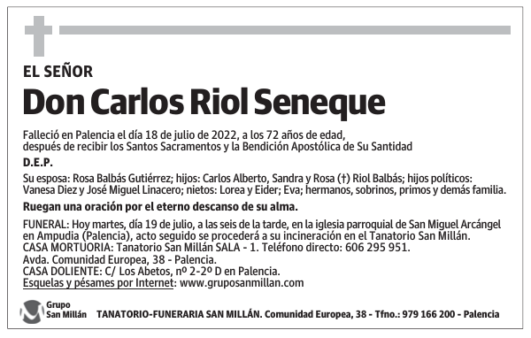 Don Carlos Riol Seneque