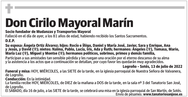 Don  Cirilo  Mayoral  Marín