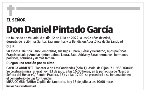 Don Daniel Pintado García