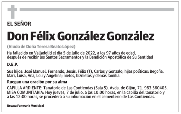 Don Félix González González