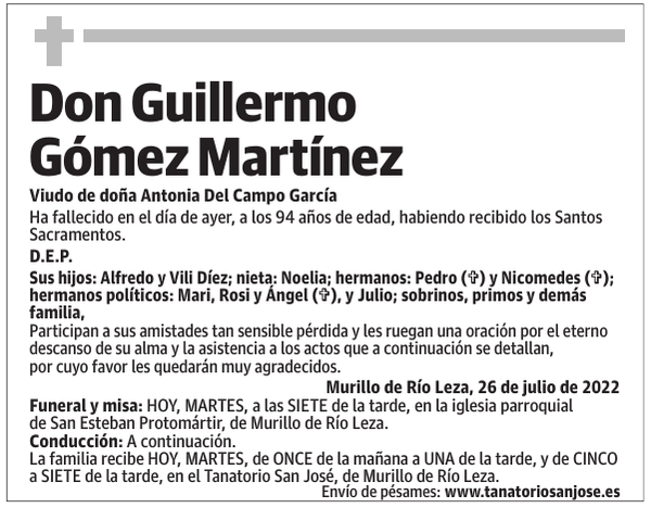 Don  Guillermo  Gómez  Martínez