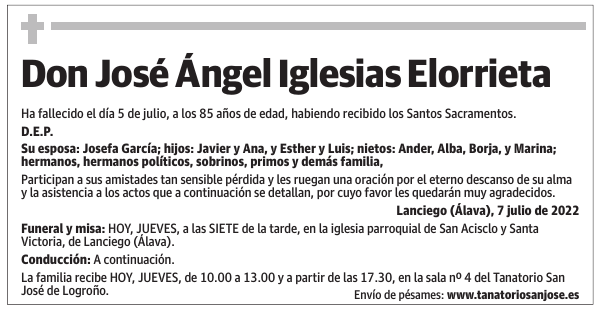 Don  José  Ángel  Iglesias  Elorrieta