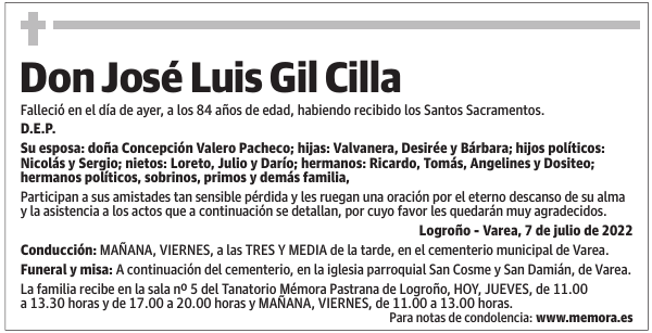 Don  José  Luis  Gil  Cilla