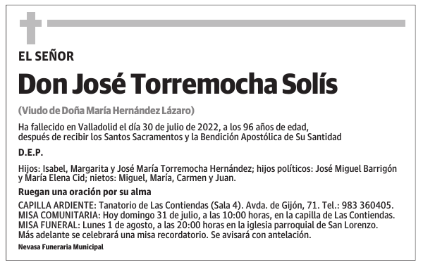 Don José Torremocha Solís