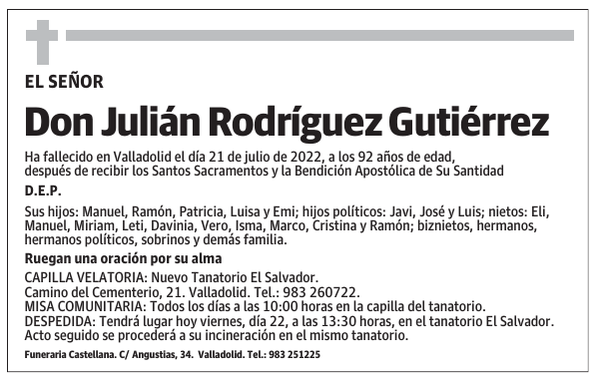 Don Julián Rodríguez Gutiérrez
