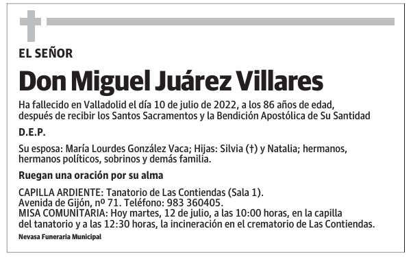 Don Miguel Juárez Villares