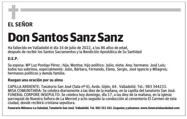 Don Santos Sanz Sanz