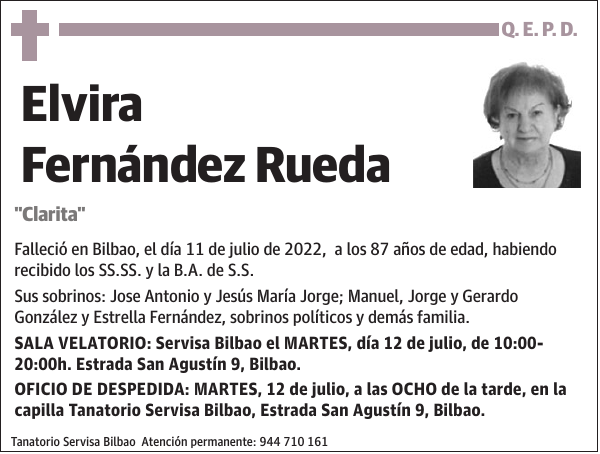 Elvira Fernández Rueda