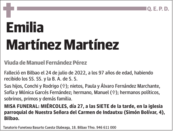 Emilia Martínez Martínez