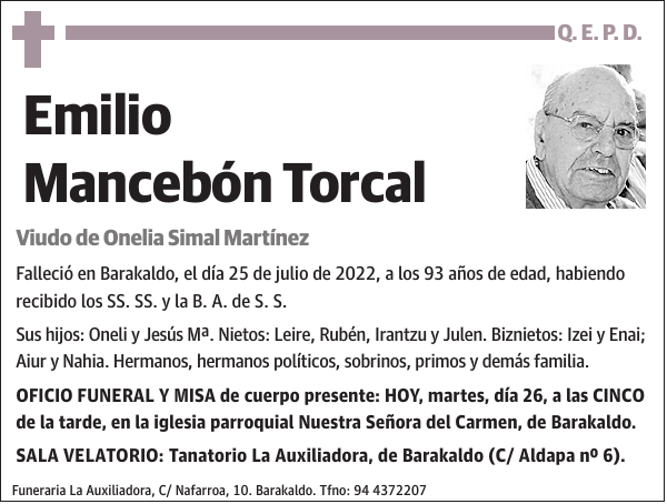 Emilio Mancebón Torcal
