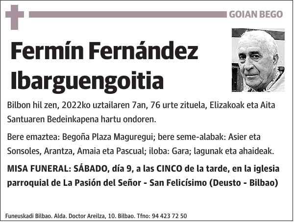 Fermín Fernández Ibarguengoitia