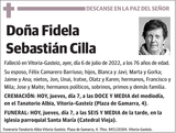Fidela  Sebastián  Cilla