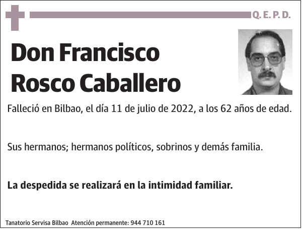 Francisco Rosco Caballero