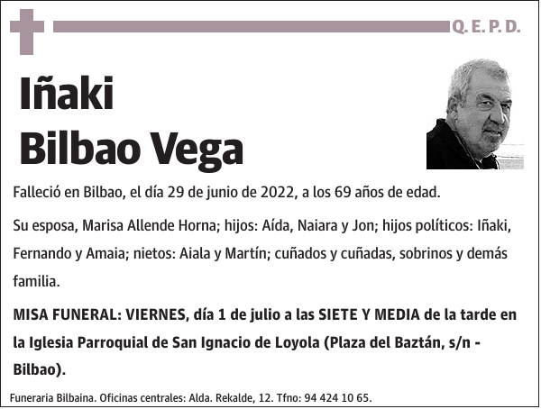 Iñaki Bilbao Vega