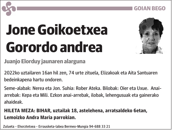Jone Goikoetxea Gorordo