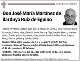 José  María  Martínez  de  Ilarduya  Ruiz  de  Eguino