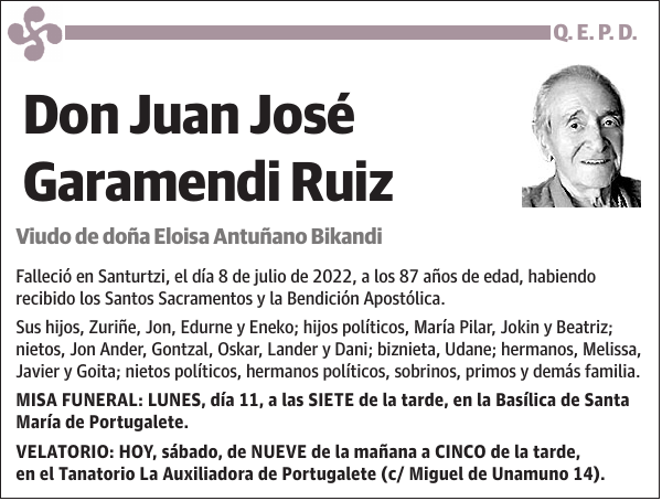 Juan José Garamendi Ruiz