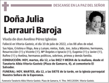Julia  Larrauri  Baroja