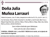 Julia  Muñoa  Larrauri