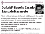 Mª  Begoña  Casado  Sáenz  de  Navarrete