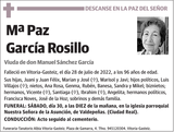 Mª  Paz  García  Rosillo