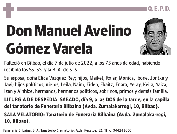 Manuel Avelino Gómez Varela