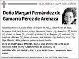 Margari  Fernández  de  Gamarra  Pérez  de  Arenaza