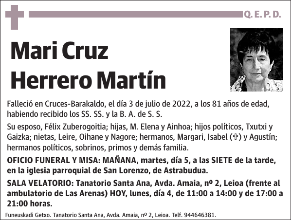 Mari Cruz Herrero Martín