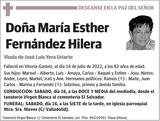María  Esther  Fernández  Hilera