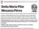 María  Pilar  Mesanza  Pérez