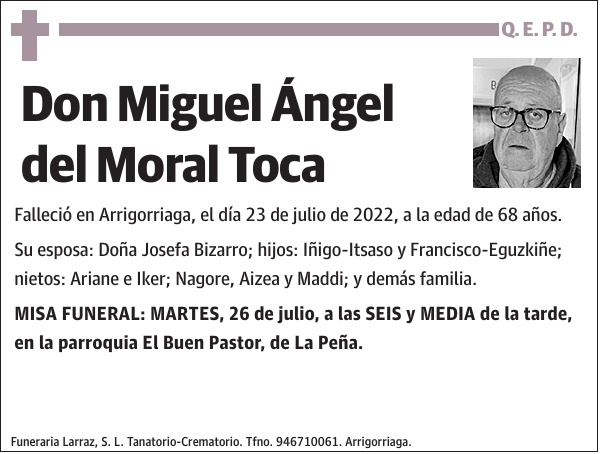 Miguel Ángel del Moral Toca