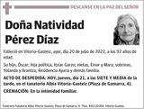 Natividad  Pérez  Díaz