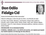 Odilo  Fidalgo  Cid