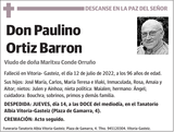 Paulino  Ortiz  Barron