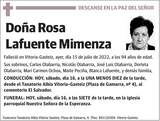 Rosa  Lafuente  Mimenza