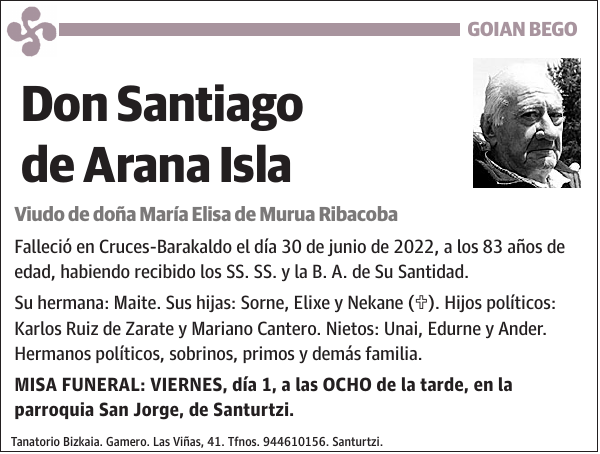Santiago de Arana Isla