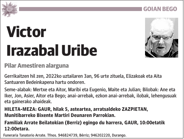 Victor Irazabal Uribe