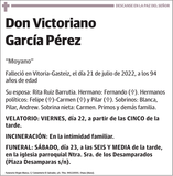 Victoriano  García  Pérez